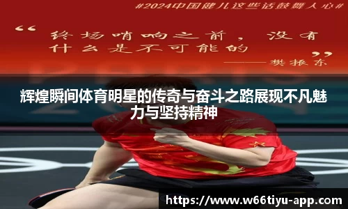 辉煌瞬间体育明星的传奇与奋斗之路展现不凡魅力与坚持精神